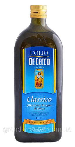 Масло оливковое De Cecco Olio Extra Vergine di Oliva Classico 1л Италия ...