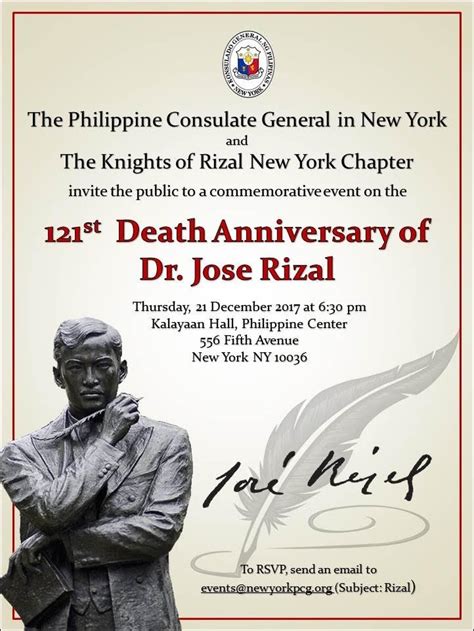 Balitang New York: Dr. Jose Rizal National Hero of the Philippines ...