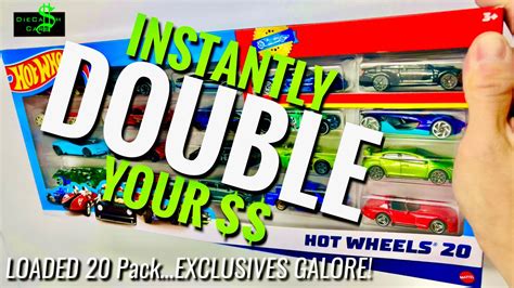 HOT WHEELS 20 PACK Has CRAZY VALUE! Porsche - Honda - BMW - Lambo ...