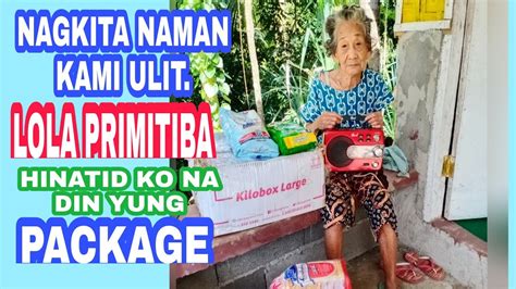 Nagkita Naman Kami Ulit Ni Lola Primitiba Yrs Old Hinatid Ko Na