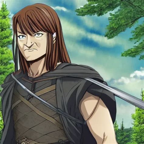 Boromir In An Anime World Incredibly Detailed Ultra Stable Diffusion