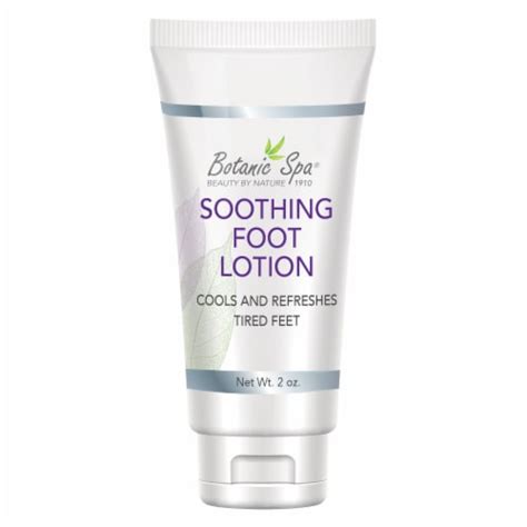 Botanic Spa Soothing Foot Lotion Foot Care 2 Oz Food 4 Less