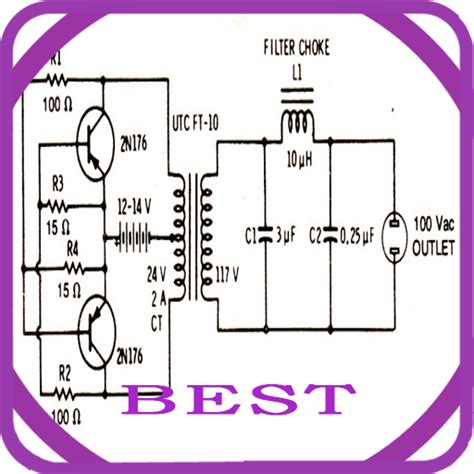 Simple Explanation Circuit Diagram Of Inverter Circuit Diagram