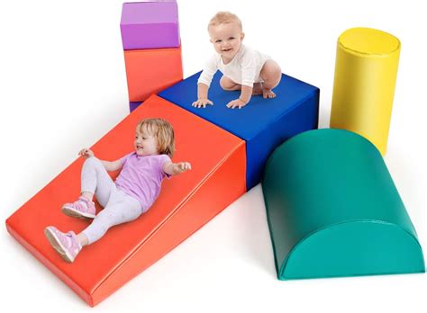 Riesenbausteine zum Rutschen & Klettern Bauklötze Softbausteine Treppe