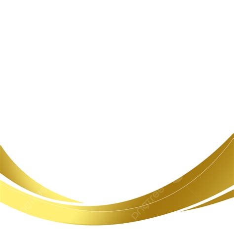 Gold Shape Curves Gold Shape Gold Curves Curve Png Transparent