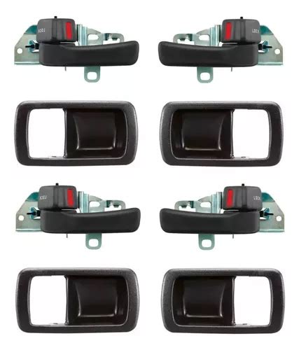 Kit Manijas Interiores Toyota Camry 1992 93 94 95 1996 Negro Envío gratis