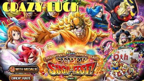 Optc 6th Anniversary Summons 🔥germa 66 Super Sugofest One Piece