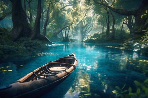 Un Tranquilo Viaje En Kayak Con Aguas Serenas Y Avistamientos De Vida