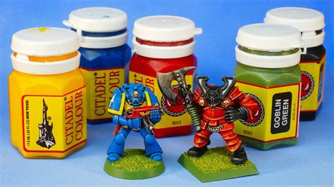 Retro unboxing: 1994 Citadel Colour Paint Set - SEALED! - YouTube