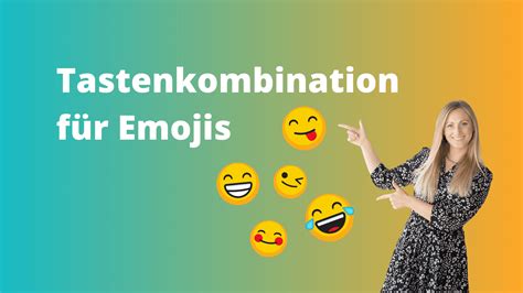 Tastenkombination F R Emojis Digital Verkaufen Lernen De