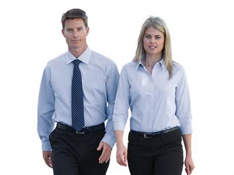 Poly Cotton Gender Men Corporate Office Uniform Size Medium At Best