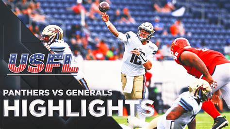 Michigan Panthers vs. New Jersey Generals Highlights | USFL on FOX ...