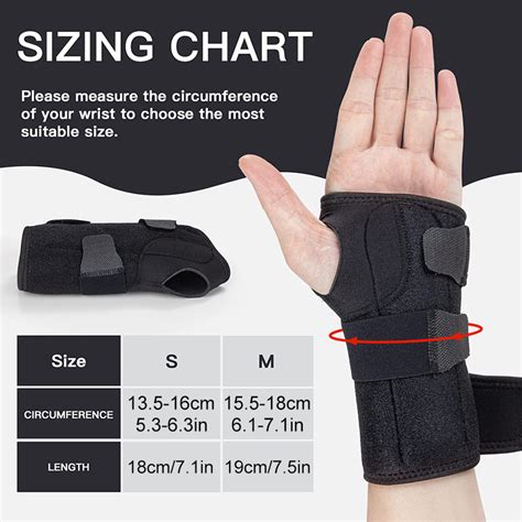 Carpal Tunnel Wrist Brace Night Support Wrist Splint Arm Stabilizer