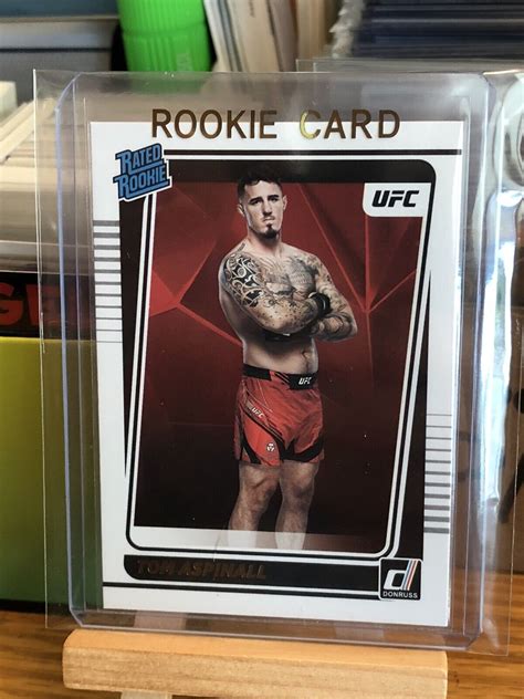 2022 Panini Donruss UFC RC Rated Rookie Tom Aspinall EBay