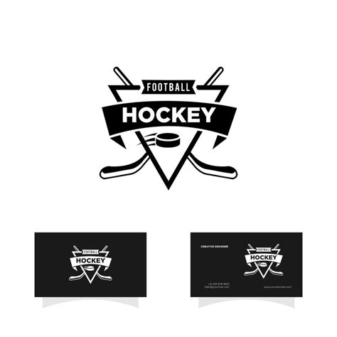 Hockey Ice Team Logo Icon Design 5905730 Vector Art At Vecteezy