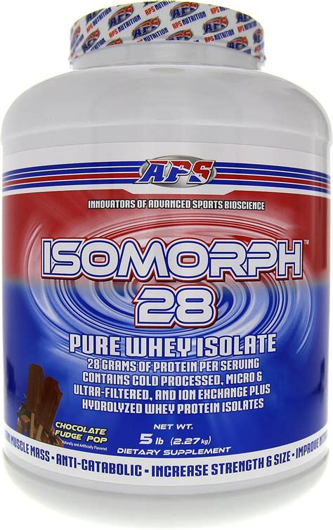 Aps Nutrition Isomorph Protein Powder Supplement Whey Protein Isolate Ultra