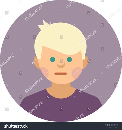 Cute Kid Face Expression Emoji Emoticon Stock Vector (Royalty Free ...