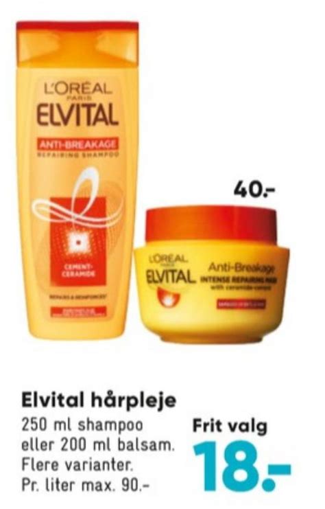 Elvital Balsam Bilka November Alle Tilbudsavis