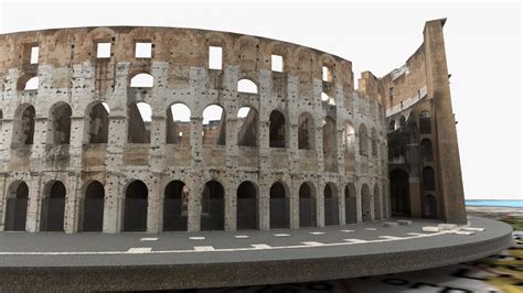 Colosseum on Italy Map 3D | 3D Molier International