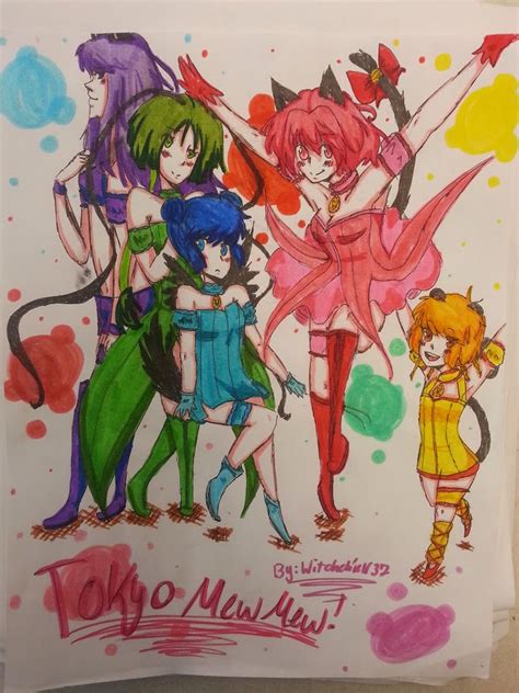 Tokyo Mew Mew Colored by Witchchick37 on DeviantArt