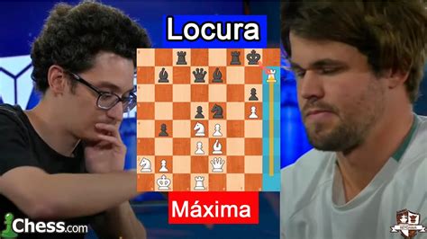 Locura M Xima Caruana Vs Carlsen Champions Chess Tour Finals