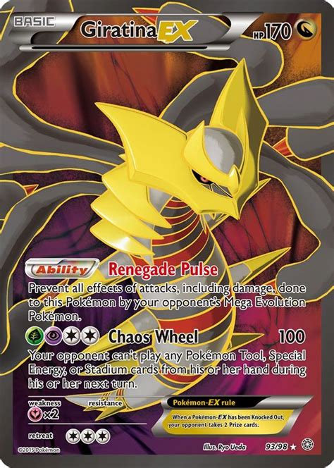 Giratina Ex Xy Ancient Origins Holo Full Art Price Guide