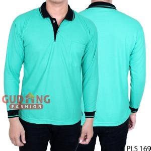 Jual Kaos Polo Polos Lengan Panjang PLS 169 Di Lapak Gudang Fashion