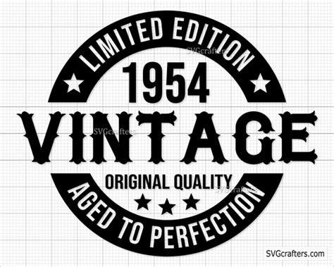 68th Birthday Svg Png 68th Svg Aged To Perfection Svg 68 Etsy