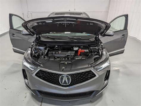 New 2024 Acura Rdx W Technology Package In Liquid Carbon Metallic Greensburg Pa A04104