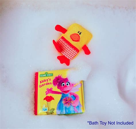 Sesame Street Bath Time Bubble Book-Abby's Garden