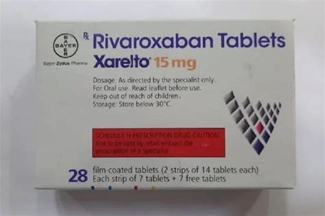 Rivaroxaban Xarelto Mg Tablet Bayer Zydus Pharma Pvt Ltd Packaging