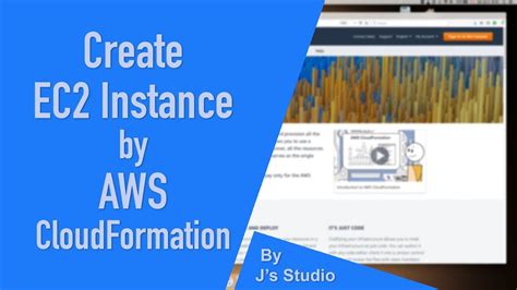 Create An Ec Instance By Using Aws Cloudformation Youtube