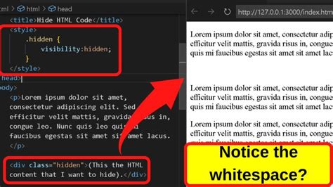 The Best Ways To Hide Text In Html Code