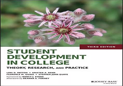 Ppt Pdf Book Student Development In College Theory Research And