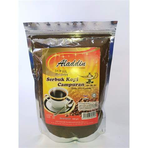 CAP ALADDIN SERBUK KOPI CAMPURAN Halus 500 G Shopee Malaysia