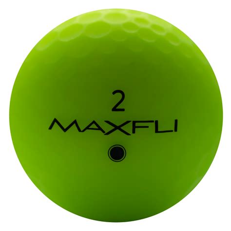 Maxfli Straightfli Matte Color Mix Used Golf Balls 1 Dozen Golf