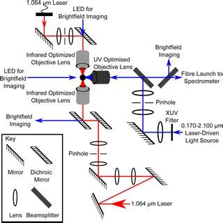 A Schematic Diagram Of The Optical Trapping And Illumination Apparatus