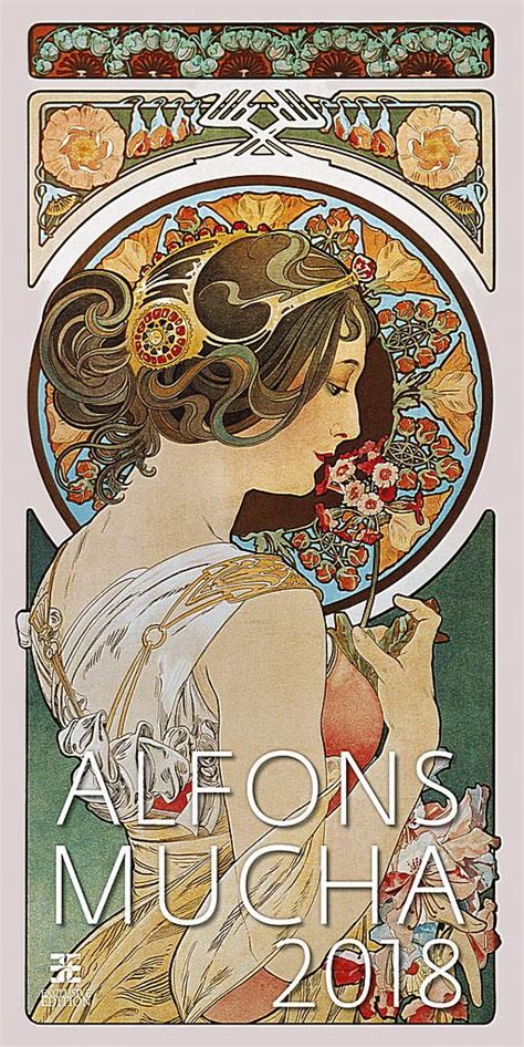 Mucha Calendar 2018 Calendar Art Calendar Calendars 2017 Alfons