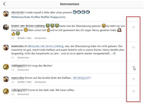 Instagram Kommentare Liken Handy Und Windows