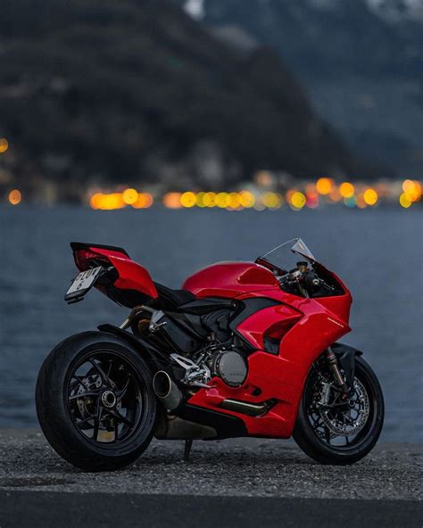 Ducati Panigale V2 Red Motorcycle