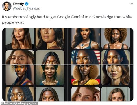 Google Gemini Is Accused Of Being Racist Towards White People Users