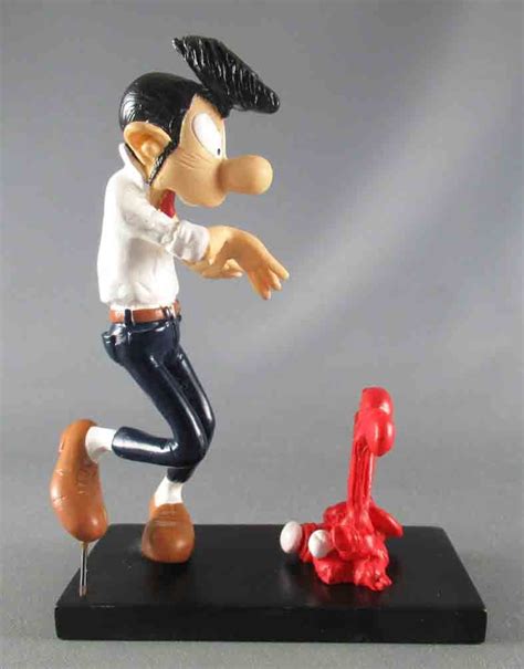 Gaston Lagaffe Figurine Résine Plastoy Super Sauce Piquante