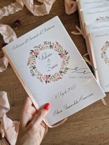 Libretto Chiesa Shabby LM051 Personalizzabile Cinzia Creazioni