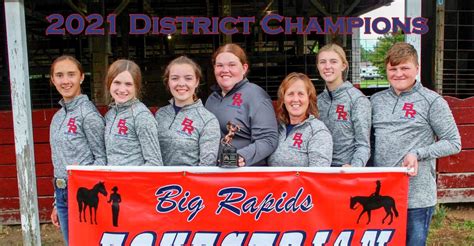 Big Rapids High School Equestrian Team Captures Title