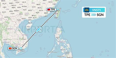 Vn Flight Status Vietnam Airlines Taipei To Ho Chi Minh City Hvn