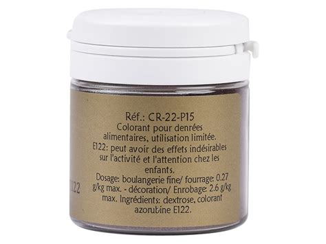 Colorant Alimentaire En Poudre Rouge Framboise Hydrosoluble G