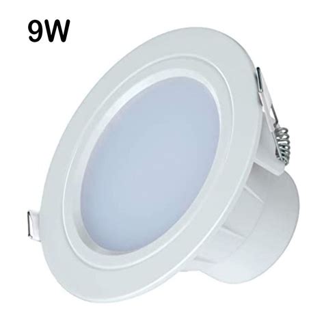 Round 9W Syska SMD LED Downlight Cool White At Rs 220 Piece In