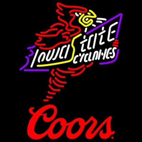 Custom Iowa State Cyclones Alternate 1995 2007 Logo NCAA Neon Sign Neon