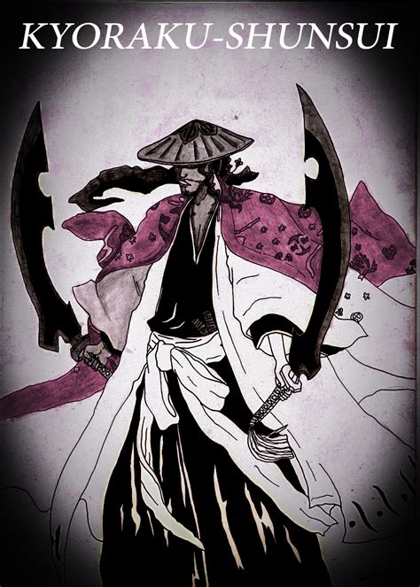 Bleach Shunsui Kyoraku By Sosolcrean15 By Islam Zaraki On Deviantart