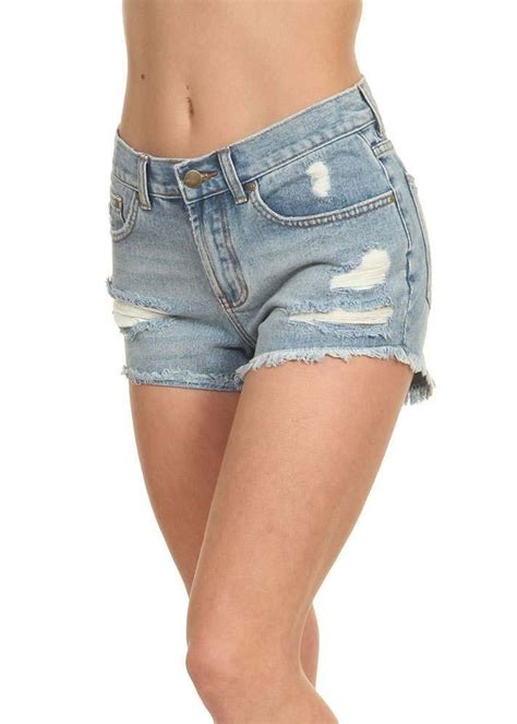 Billabong Drift Away Denim Shorts Indigo Rinse